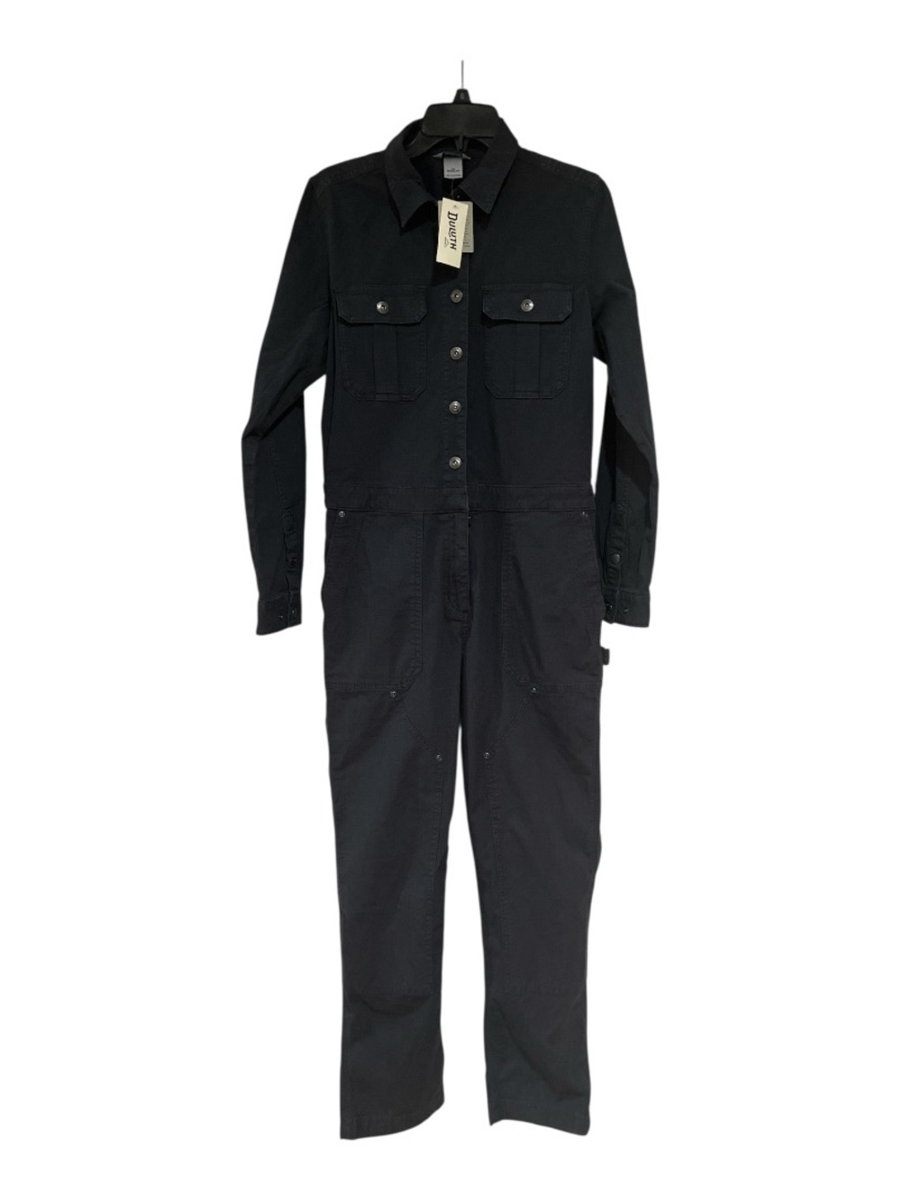Duluth Trading Co Black Utility Women's Jumpsuit